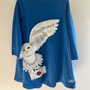 Mini Boden Harry Potter Hedwig Dress